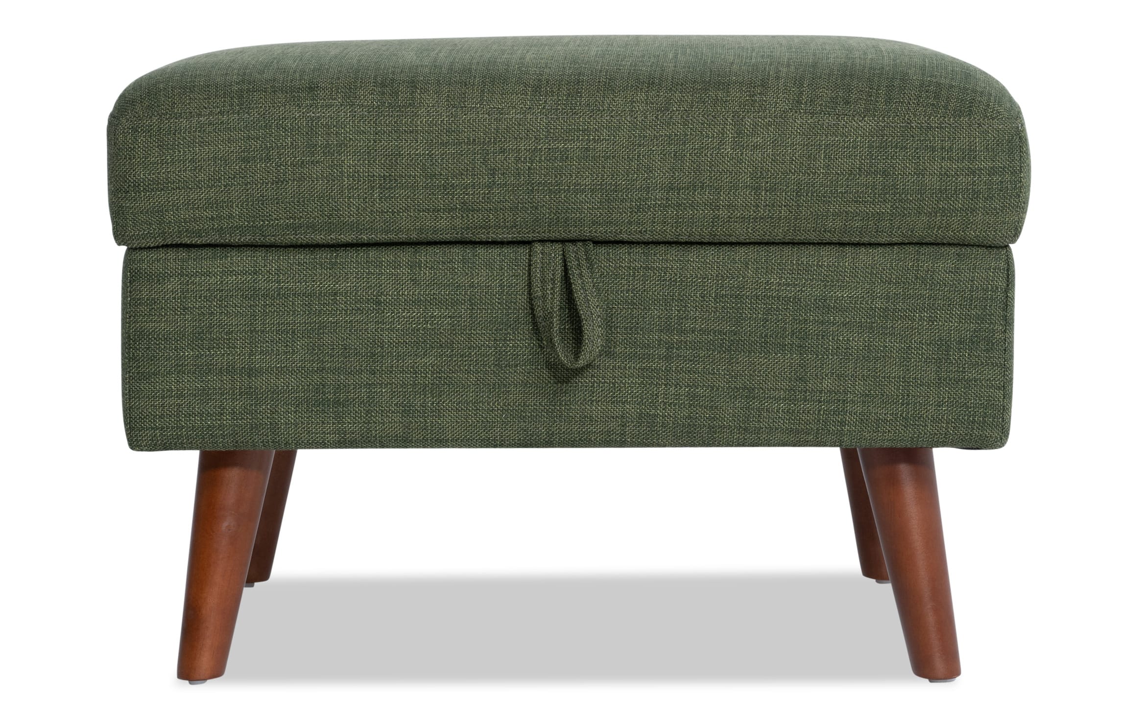 Bettie Avocado Storage Ottoman 