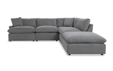 Bobs furniture outlet sectional recliner