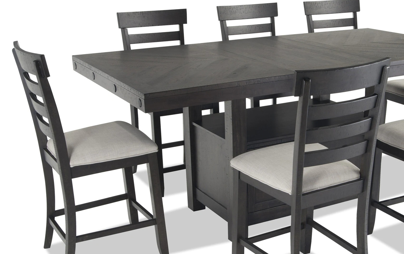 Sonoma 7 Piece Espresso Counter Set | Bob's Discount Furniture ...