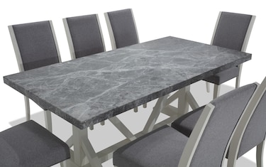 Bob's discount deals furniture marble table