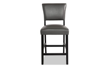 Venice Red Faux Leather Upholstered Counter Height Stool Bob s Discount Furniture Mattress Store