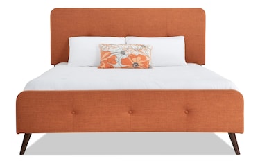 Bettie Full Russet Upholstered Bed Bob s Discount Furniture