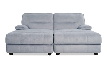 Pacifica Gray 130 Power Reclining 6 Piece Right Arm Facing Chaise Sectional with USB Port Bob s Discount Furniture Mattress Store