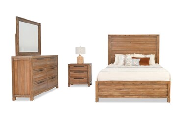 Bobs furniture canyon bed sales