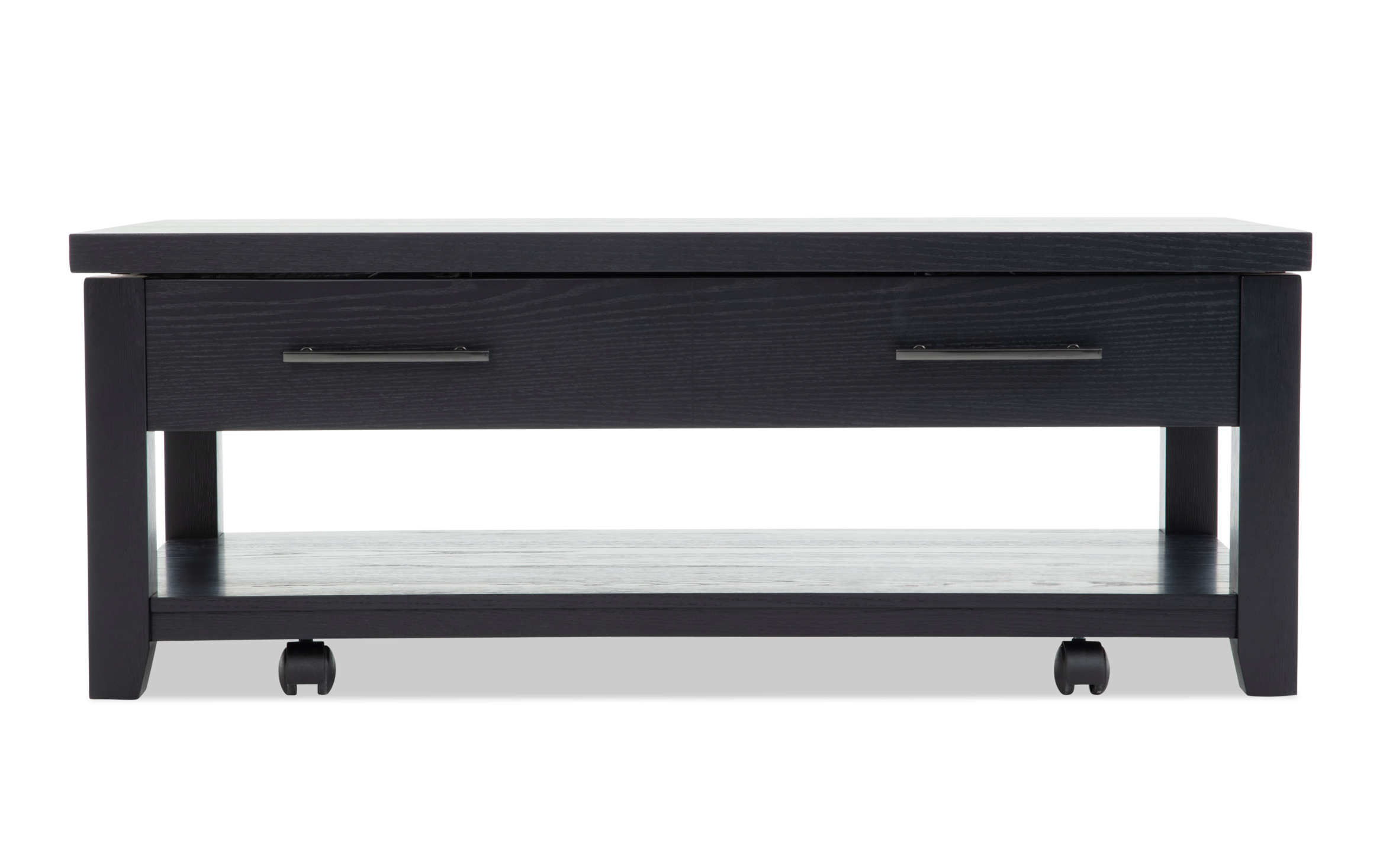 Villa Black Lift-Top Storage Coffee Table