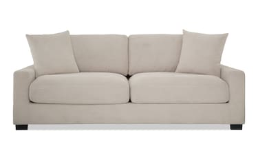 ●ONE BRILLIANT● AspenOB497Beige Aspen-OB497-Beige Aspen Beige 86'' Sofa | Bob's Discount Furniture & Mattress