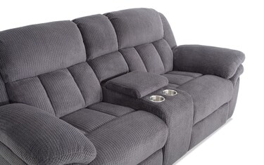 Bobs reclining loveseat discount