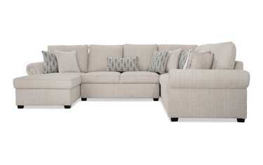 Playroom artisan beige left arm facing sectional hotsell
