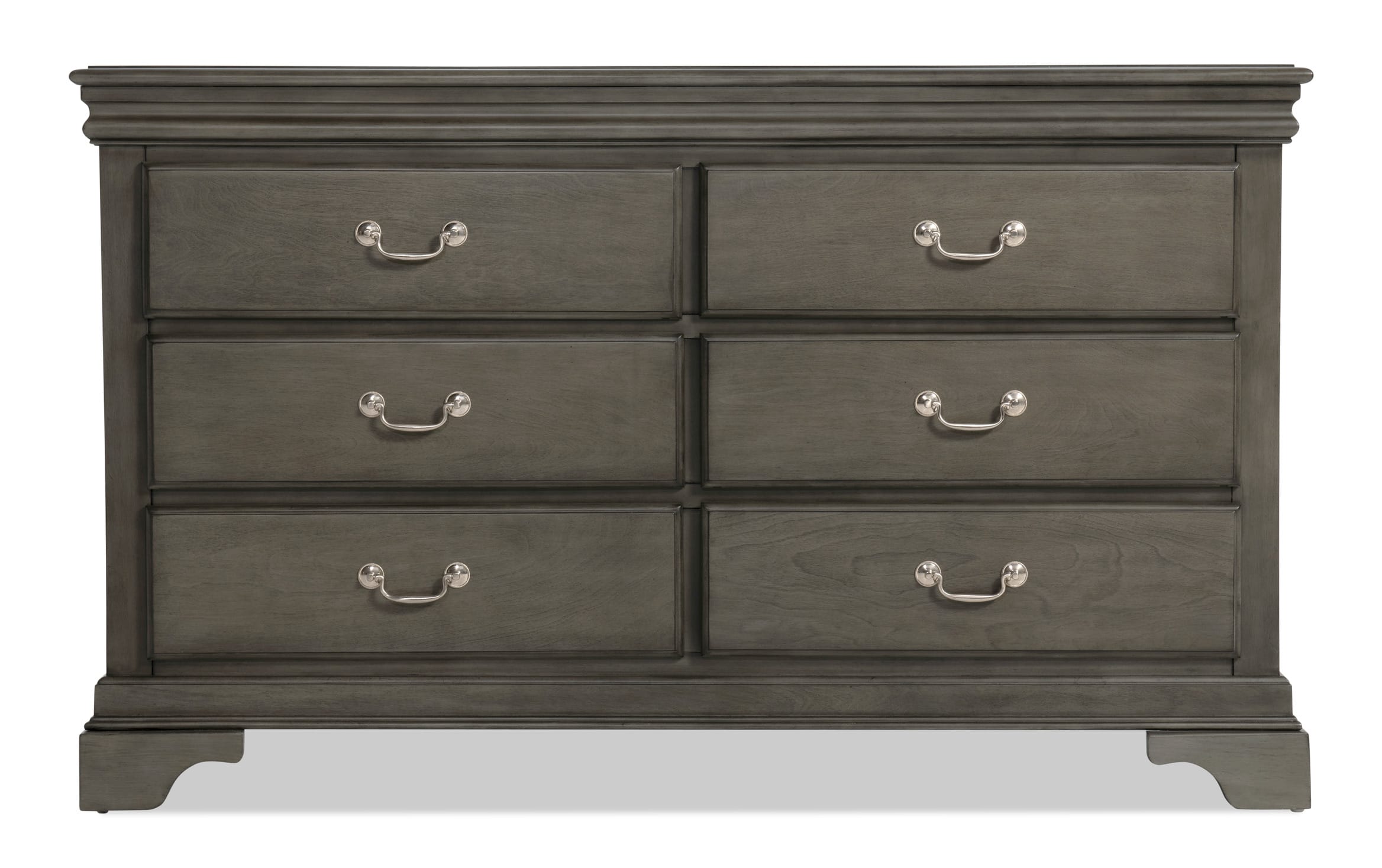 Middleton Gray 6 Drawer Dresser