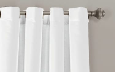 Set of 2 Sally 54'' x 95'' White Curtain Panels | Bob's Discount ...