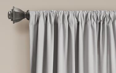 Set of 2 Avery 40'' x 63'' Light Gray Curtain Panels | Bob's Discount ...