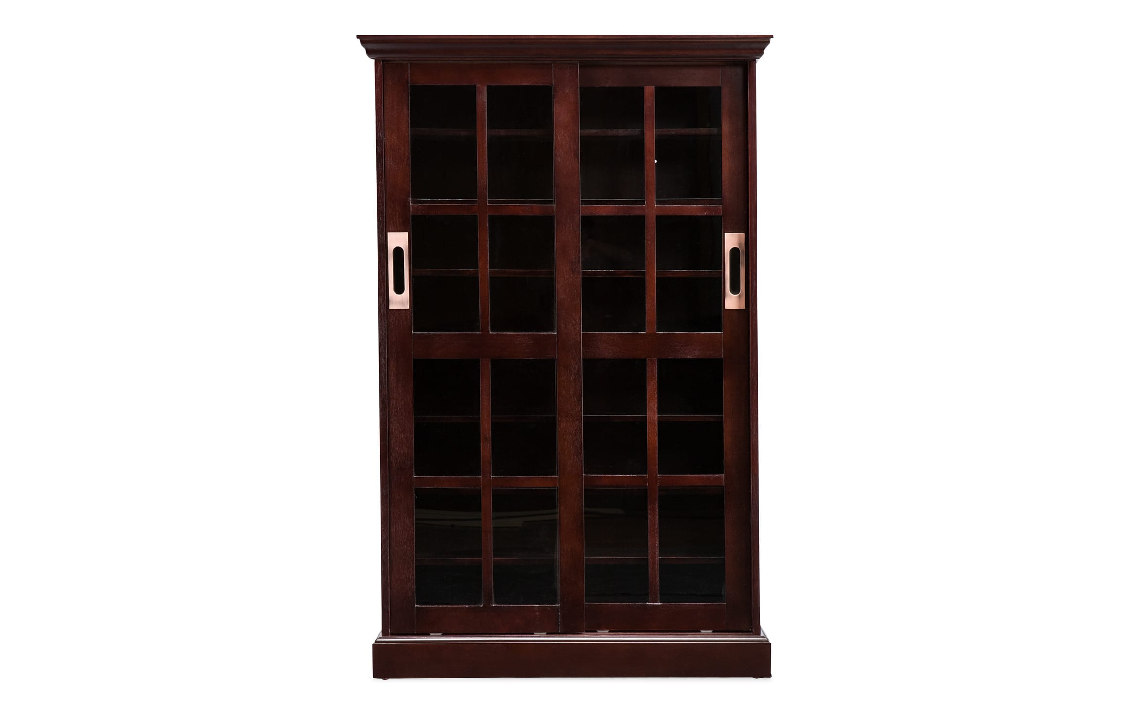 Elmrest 31.8'' Brown Storage Media Cabinet
