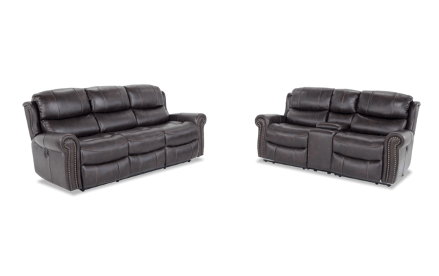 Lannister Reclining Sofa Console Loveseat Lannister Reclining Sofa Console Loveseat
