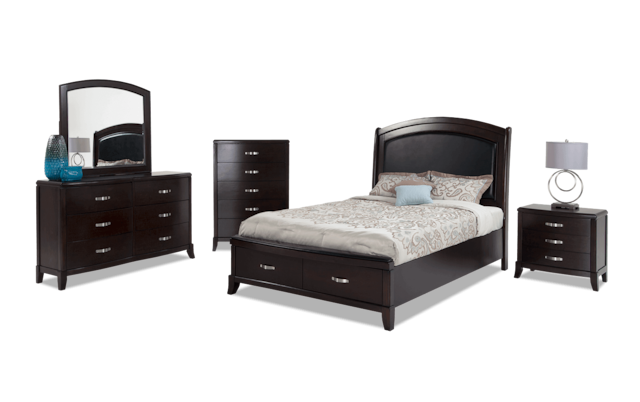 Jason King Storage Bedroom Set