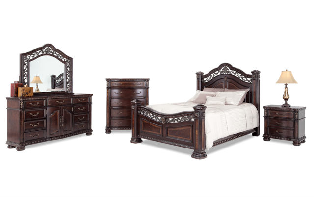 Grand Manor King Bedroom Set