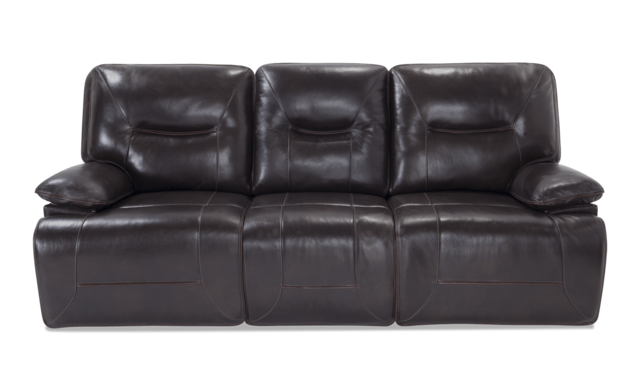 Marco Leather Power Reclining Sofa, Off White Leather Reclining Sofa