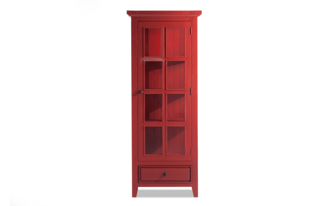 Antique Red Jelly Cabinet Bobs Com