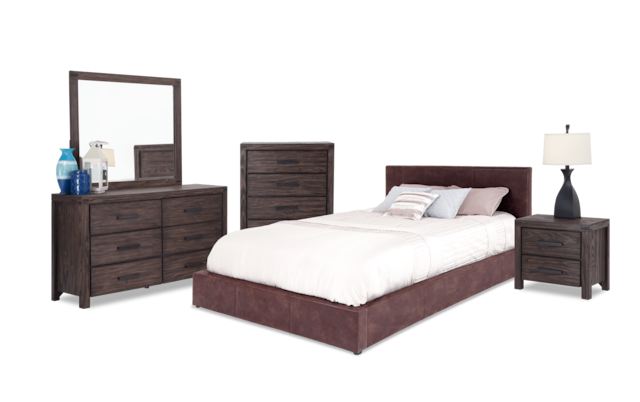 Austin Full Upholstered Bedroom Set