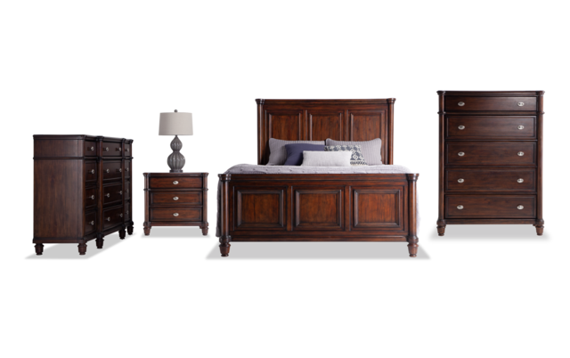 Hanover Queen Storage Bedroom Set Bob S Furniture Hanover Queen Storage Bedroom Set Bob, Bobs Furniture Queen Size Bed