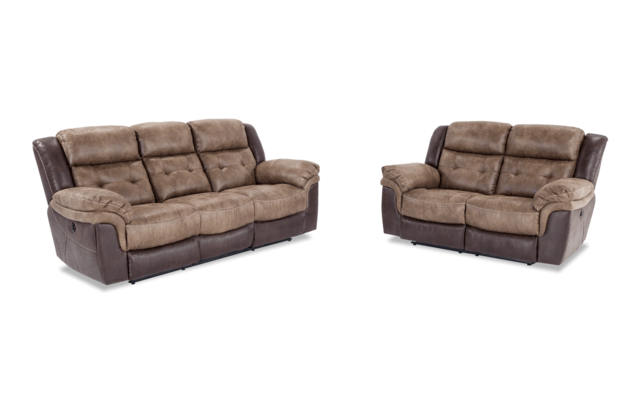 Navigator Power Reclining Sofa Loveseat Bobs Com