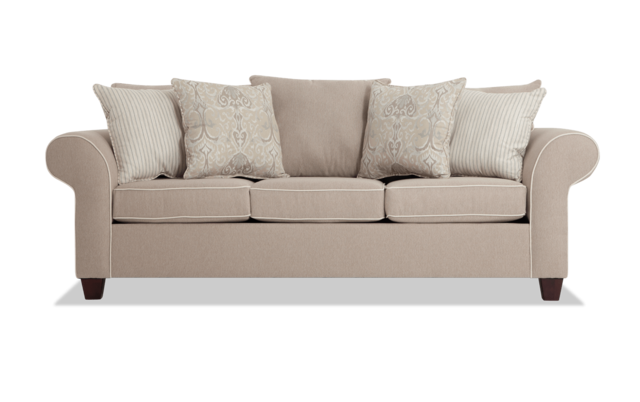 Ashton Khaki Sofa Bobs Com