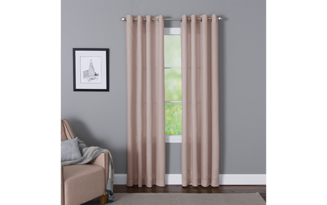 Devan 50 X 63 Blush Curtain Panel Bobs Com