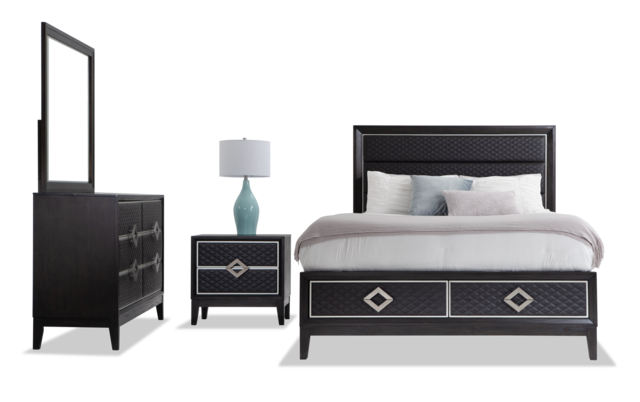 Rio Queen Storage Bedroom Set