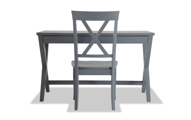 Kyle Gray Desk Chair Set Bobs Com Kyle Gray Desk Chair Set