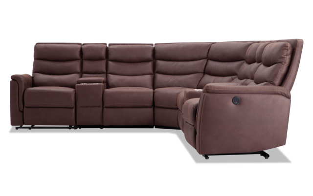 Forte Brown 7 Piece Power Reclining Sectional Bob S Furniture - Grenada 7 Piece Power Reclining Sectional Sofa With Chaise Forte Brown 7 Piece Power Reclining Sectional Bob S Furniture - Grenada 7 Piece Power Reclining Sectional Sofa With Chaise