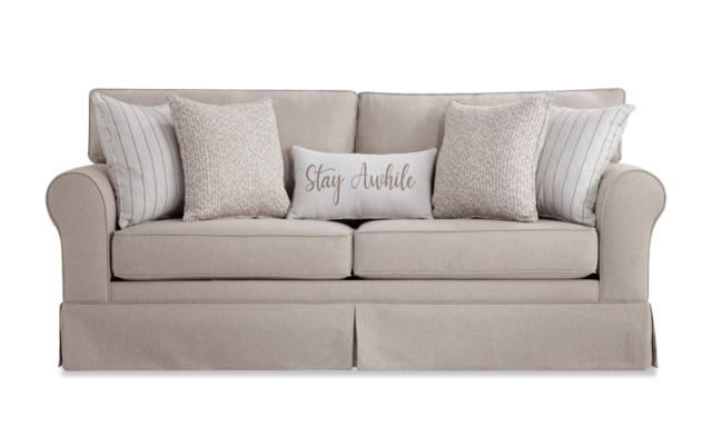 Laurel Beige Sofa Bobs Com