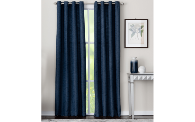 Mackay 50 X 63 Indigo Curtain Panel Bobs Com