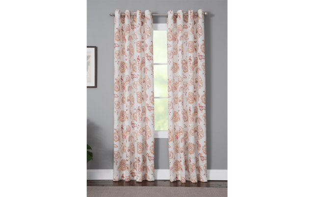 Leighton 50 X 63 Spice Curtain Panel Bobs Com