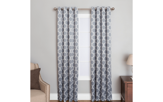 Freya 50 X 84 Gray Curtain Panel Bobs Com