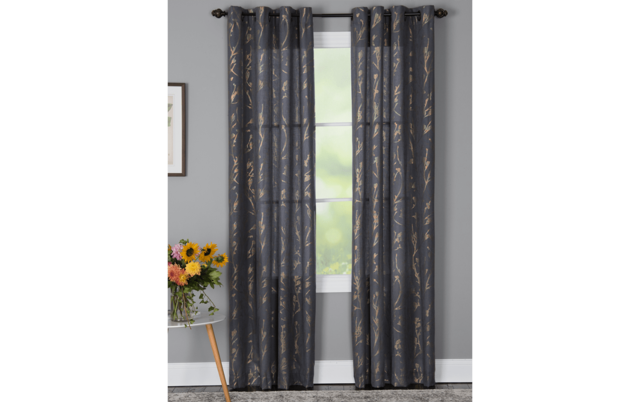Deanna 50 X 63 Denim Curtain Panel Bobs Com