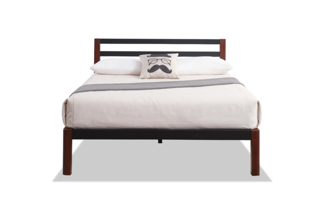 Groton Queen Platform Bed Bob S, Platform Bed Frame With Mattress Included