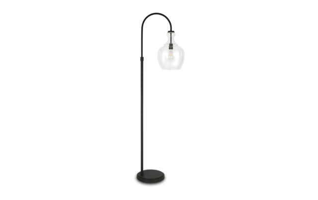 Jersey Black Clear Floor Lamp | Bob's Discount Furniture