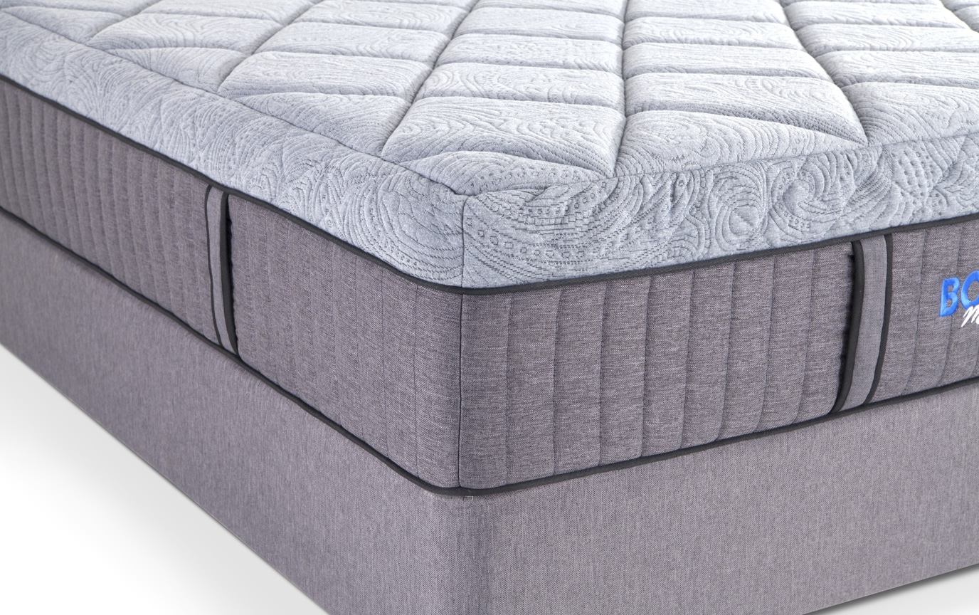 bob-o-pedic hybrid twin xl low profile mattress set