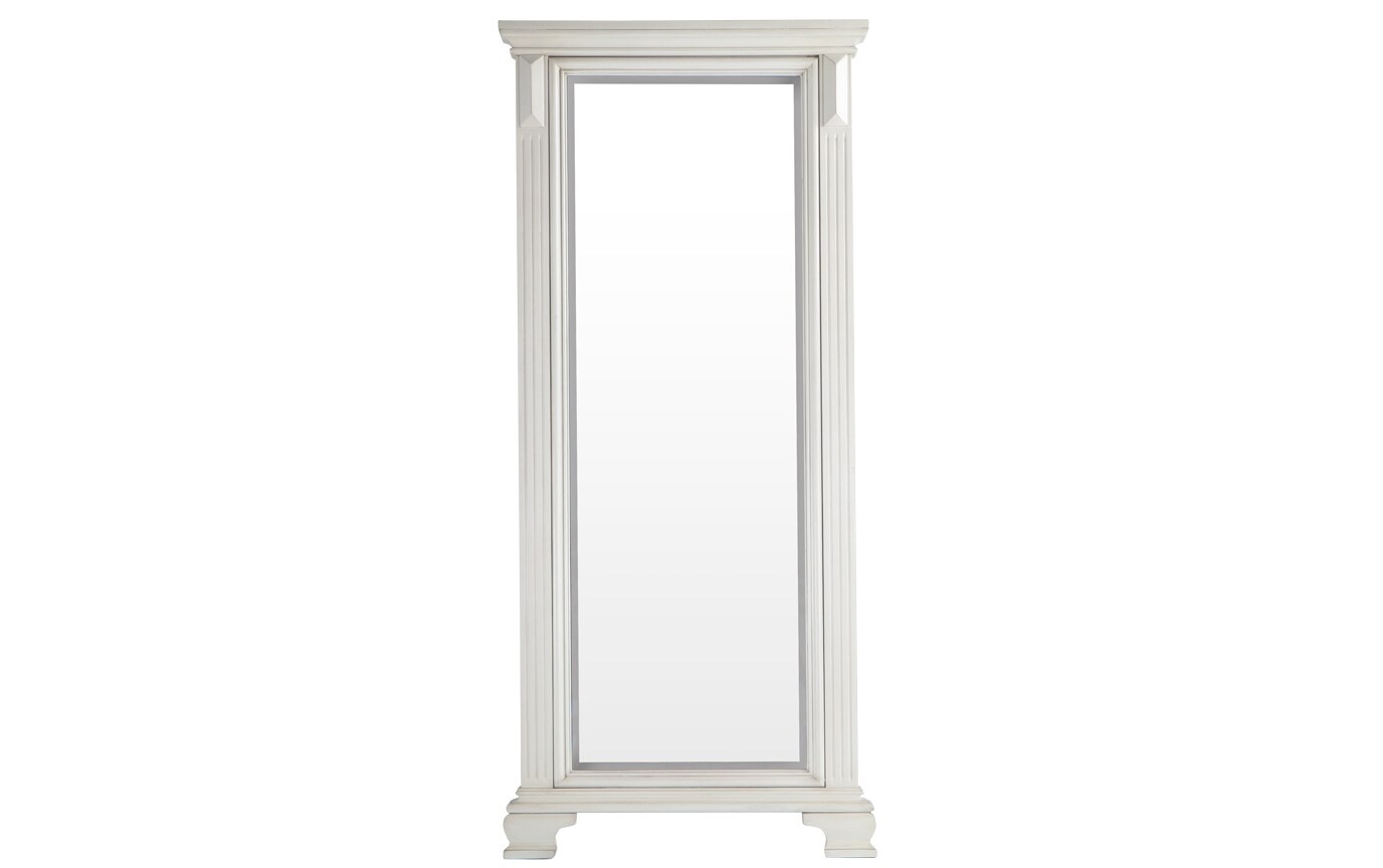 Palisades Black Cheval Mirror