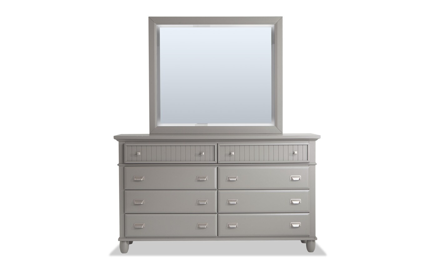 Spencer Gray Dresser Mirror Bobs Spencer Gray Dresser Mirror Bobs