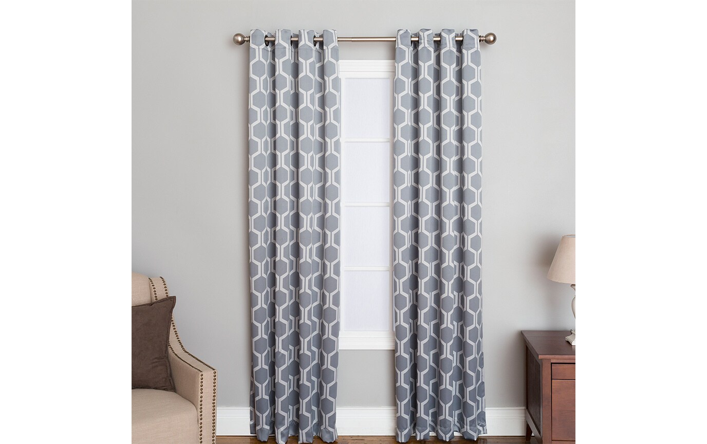 Freya 50 X 84 Gray Curtain Panel Bobs Com