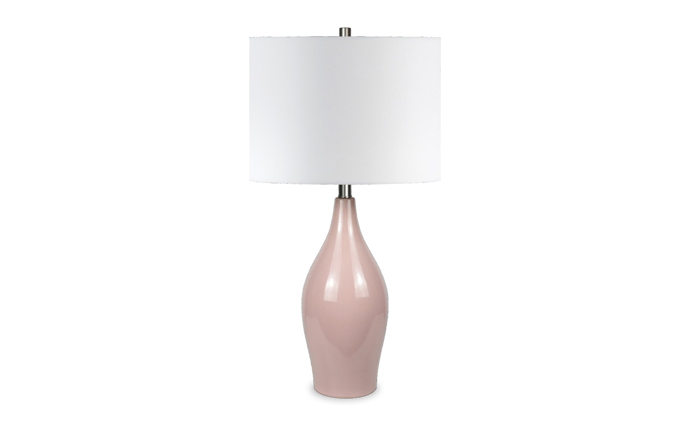 tanner copper table lamp